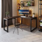 Escrivaninha Mesa Escritório Em L Yon Diretor 150x70x75 150cm