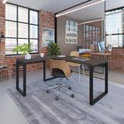 Escrivaninha Mesa Escritório Em L Yon Diretor 150x70x75 Terra