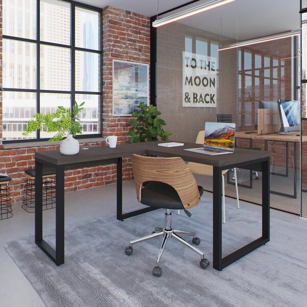 Escrivaninha Mesa Escritório Em L Yon Operacional 120x70x75 1