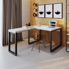 Escrivaninha Mesa Escritório Em L Yon Operacional 120x70x75 B