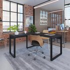 Escrivaninha Mesa Escritório Em L Yon Operacional 135x70x75 1