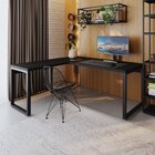 Escrivaninha Mesa Escritório Em L Yon Presidente 190x70x75 Pr