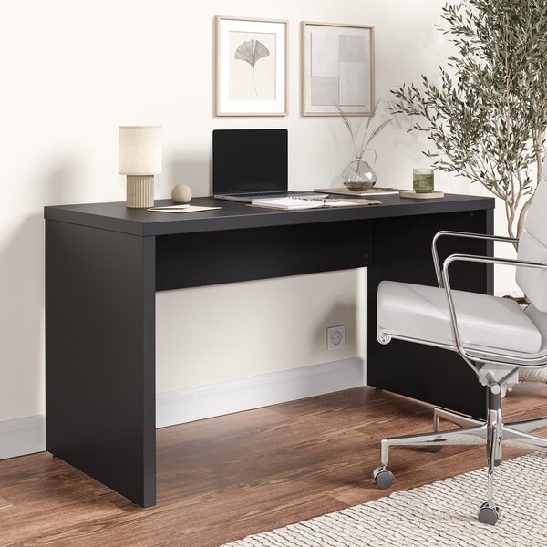 Escrivaninha Mesa Escritório Em Tamburato Acabamento Em Bp 13