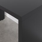 Escrivaninha Mesa Escritório Em Tamburato Acabamento Em Bp 13