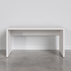 Escrivaninha Mesa Escritório Em Tamburato Acabamento Em Bp Fi