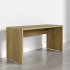 Escrivaninha Mesa Escritório Em Tamburato Acabamento Em Bp Fi