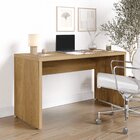 Escrivaninha Mesa Escritório Em Tamburato Acabamento Em Bp Fi