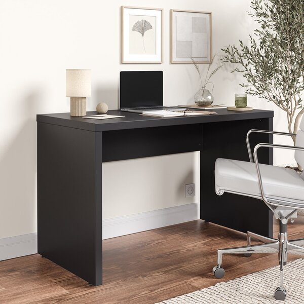 Escrivaninha Mesa Escritório Em Tamburato Acabamento Em Bp Fi