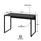 Escrivaninha Mesa Escritório Escrivaninha Diretor Estilo 120c