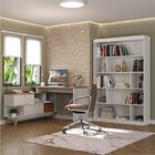 Escrivaninha Mesa Escritório Escrivaninha Em L Retrô 136cm Pé