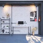 Escrivaninha Mesa Escritório Estilo Active 135cm Industrial Y