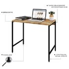 Escrivaninha Mesa Escritório Estilo Active 90cm Industrial Ye