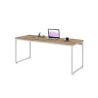 Escrivaninha Mesa Escritório Estilo Diretor Kuadra 180cm Indu