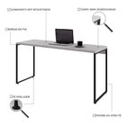 Escrivaninha Mesa Escritório Estilo Dynamica 150cm Industrial