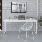 Escrivaninha Mesa Escritório Estilo Industrial Diretor 180cm