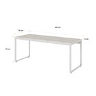 Escrivaninha Mesa Escritório Estilo Industrial Diretor 180cm