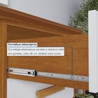 Escrivaninha Mesa Escritório Estruturada Em 2 Gavetas 130cm P