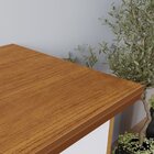 Escrivaninha Mesa Escritório Estruturada Em 2 Gavetas 130cm P