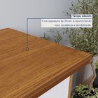 Escrivaninha Mesa Escritório Estruturada Em 2 Gavetas 130cm P