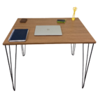 Escrivaninha Mesa Escritório Estudo Home Aparador Industrial