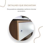 Escrivaninha Mesa Escritório Flex Para Home Office Com 2 Port