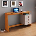 Escrivaninha Mesa Escritório Gaby Candian 75x121x45cm Cinamom