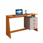 Escrivaninha Mesa Escritório Gaby Candian 75x121x45cm Cinamom