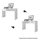 Escrivaninha Mesa Escritório Gávea Com Gaveta 127cm Freijó