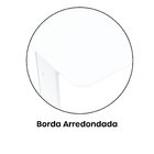 Escrivaninha Mesa Escritório Gerência 150 Cm Mx150 Maxxi Bran