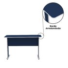 Escrivaninha Mesa Escritório Gerência 150 Cm Mx150 Maxxi Cinz