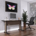 Escrivaninha Mesa Escritório Gerência 150 Cm Mx150 Maxxi Pret