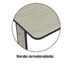 Escrivaninha Mesa Escritório Gerência 150 Cm Mx150 Maxxi Pret