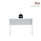 Escrivaninha Mesa Escritório Gerência Mx150 Maxxi 150cm Branc