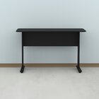 Escrivaninha Mesa Escritório Gerência Mx150 Maxxi 150cm Preto