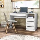 Escrivaninha Mesa Escritório Harpia 3 Gavetas 1 Nicho 120cm Y