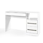 Escrivaninha Mesa Escritório Harpia 3 Gavetas 1 Nicho 120cm Y