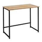 Escrivaninha Mesa Escritório Home Daf Mobiliário Pinus/preto