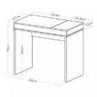 Escrivaninha Mesa Escritório Home Office Luma 2 Portas 85cm E