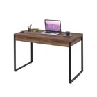 Escrivaninha Mesa Escritório Industrial 120cm 2 Gavetas Kuadr