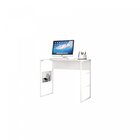 Escrivaninha Mesa Escritório Industrial 90cm Fabrick Branca