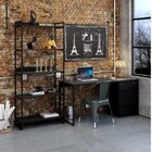 Escrivaninha Mesa Escritório Industrial Diretor Estilo 1,50m