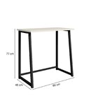 Escrivaninha Mesa Escritório Industrial Dobrável Fit Mds. 77*