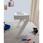 Escrivaninha Mesa Escritório Juvenil 75cm Sete Branco