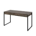 Escrivaninha Mesa Escritório Kuadra 2 Gavetas 135cm Industria