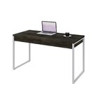 Escrivaninha Mesa Escritório Kuadra 2 Gavetas 135cm Industria