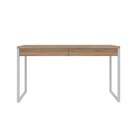 Escrivaninha Mesa Escritório Kuadra 2 Gavetas 135cm Industria