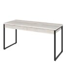 Escrivaninha Mesa Escritório Kuadra 2 Gavetas 150cm Industria