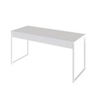 Escrivaninha Mesa Escritório Kuadra 2 Gavetas 150cm Industria