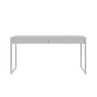 Escrivaninha Mesa Escritório Kuadra 2 Gavetas 150cm Industria