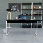 Escrivaninha Mesa Escritório Kuadra 2 Gavetas 150cm Industria